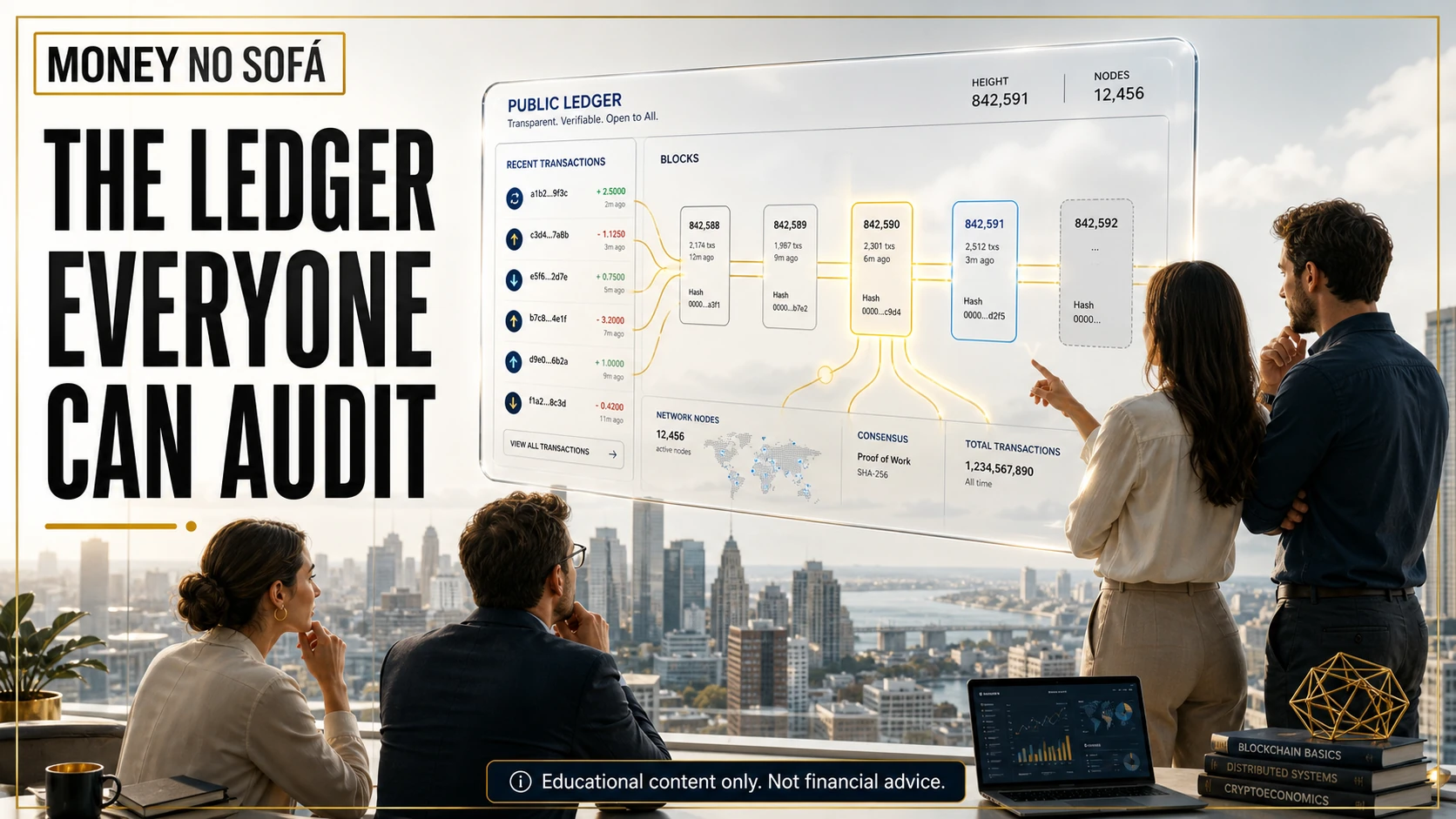 Transparent public Bitcoin ledger reviewed by analysts