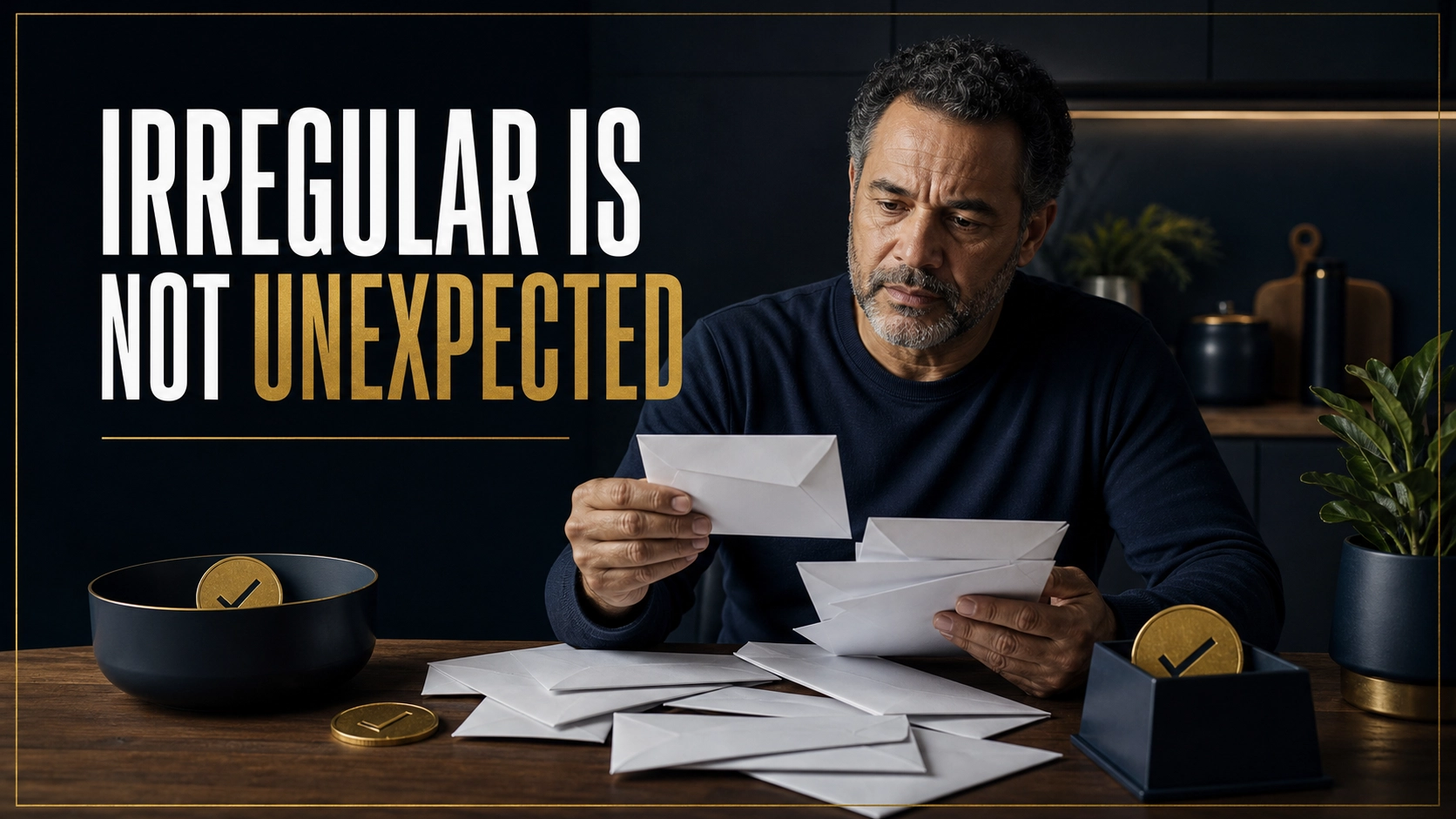 Build a Buffer for Irregular Bills: Irregular Does Not Mean Unexpected
