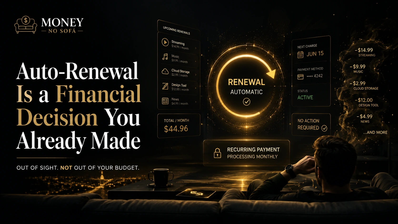 Auto-renewal is a financial decision