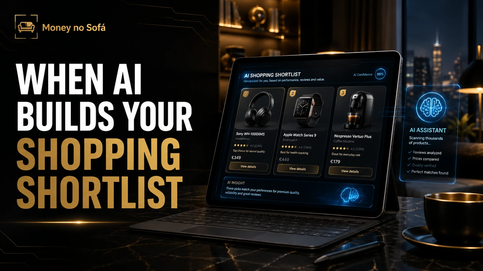 AI shopping shortlist