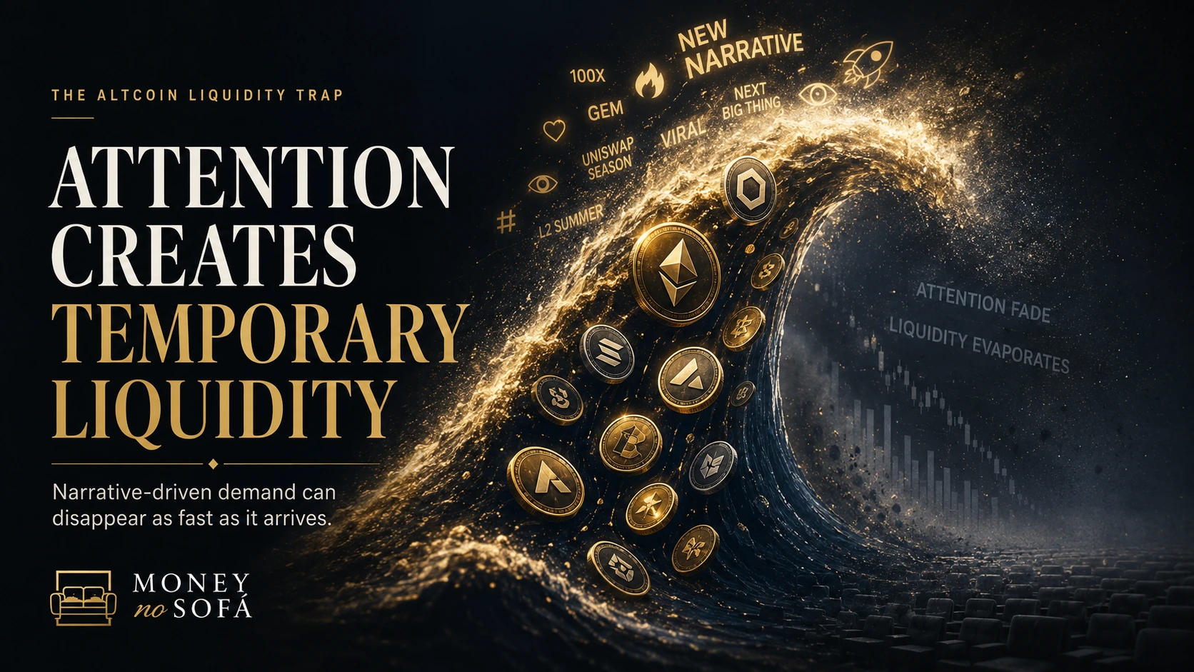 Crypto narrative wave lifting altcoins before attention and liquidity evaporate