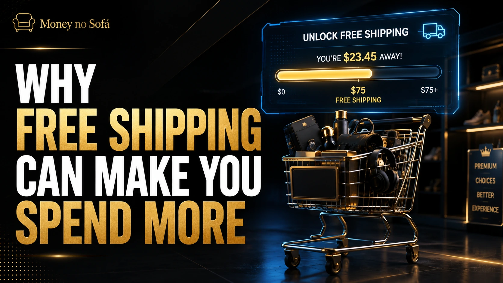 Free shipping can make you spend more