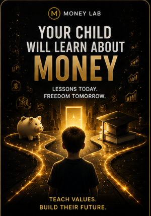 Your Child Will Learn About Money Money Lab premium ebook cover