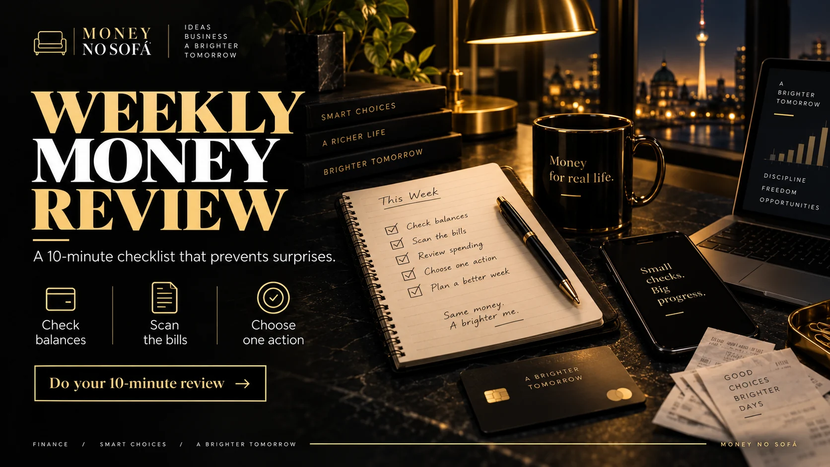 Money no Sofá — weekly money review